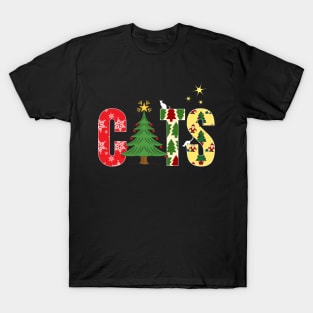 Cats Christmas Design T-Shirt